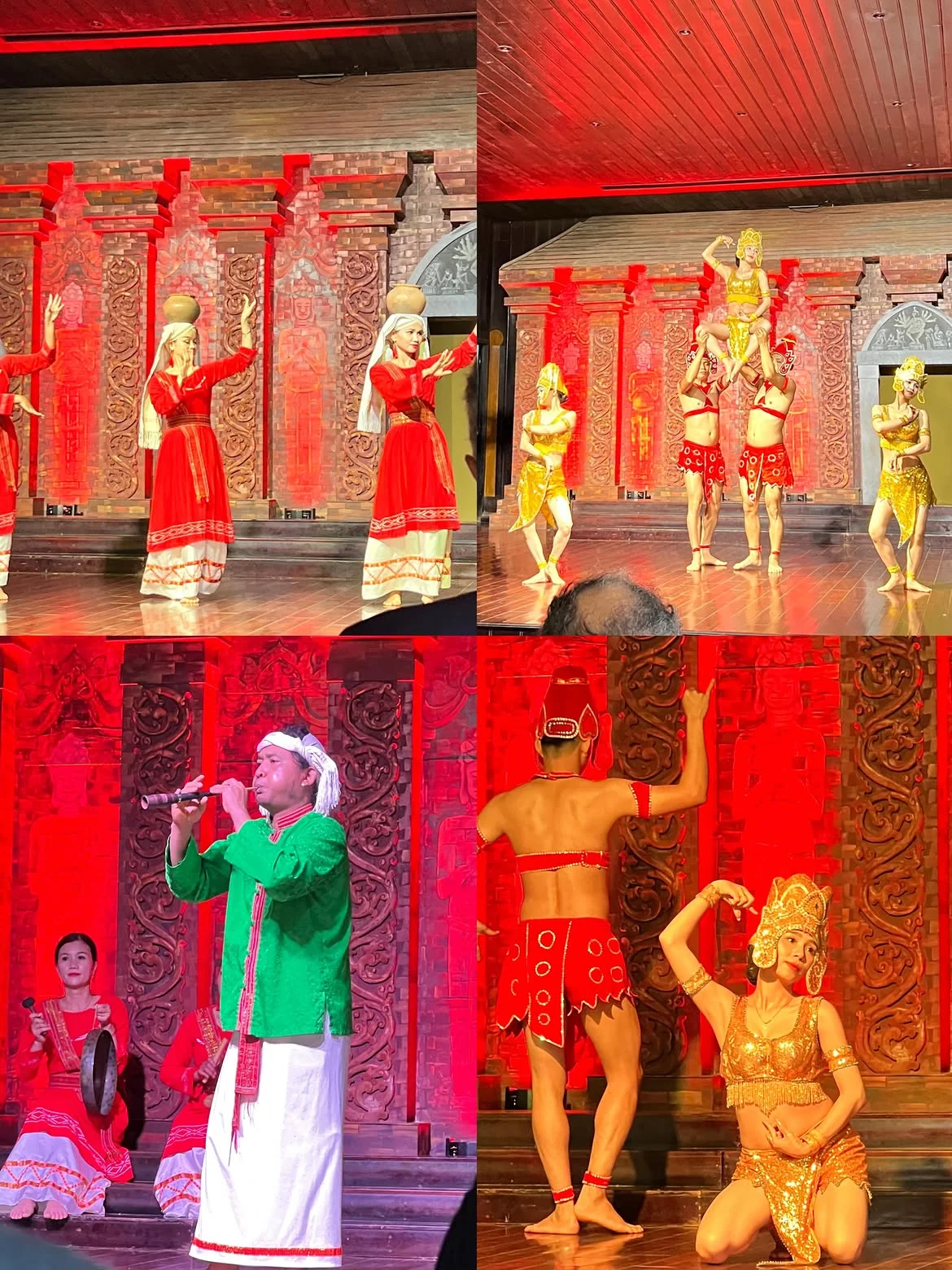 Traditional Cham dance and music performance at My Son Sanctuary